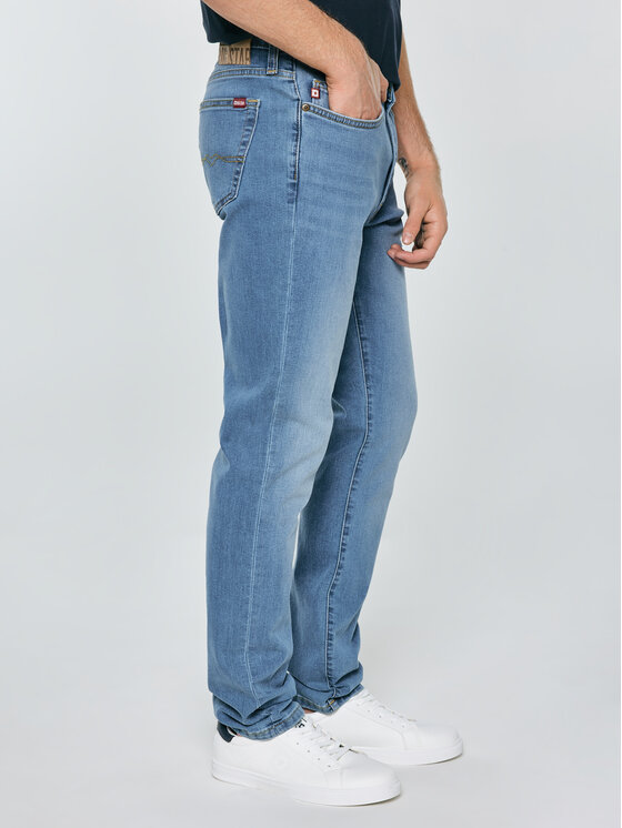 BIG STAR BIG STAR Jeansy TERRY CARROT Niebieski Tapered Fit