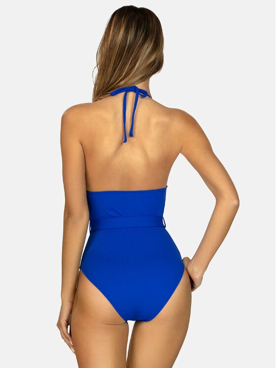 Miss Lou Miss Lou Costume da bagno ML034 Blu