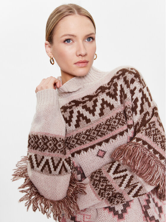 Weekend Max Mara Weekend Max Mara Megztinis Shermo 53662523 Smėlio Relaxed Fit