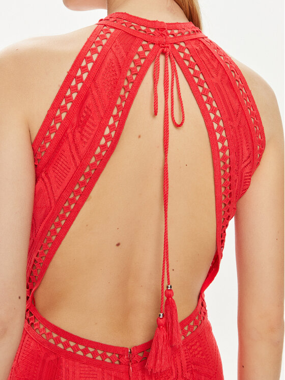 Guess Guess Sommerkleid W2YK96 K3I20 Rot Regular Fit