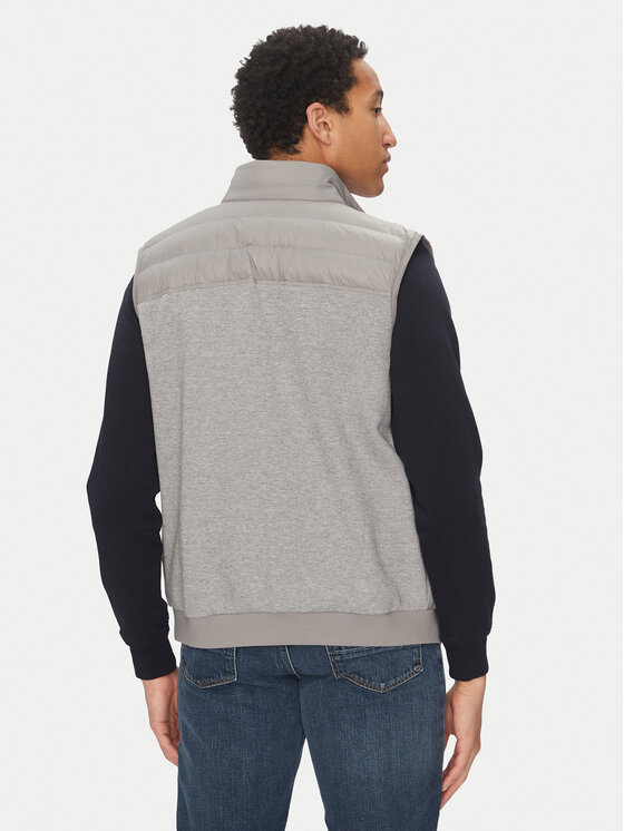 Tommy Hilfiger Tommy Hilfiger Αμάνικο Μπουφάν MW0MW38982 Γκρι Regular Fit