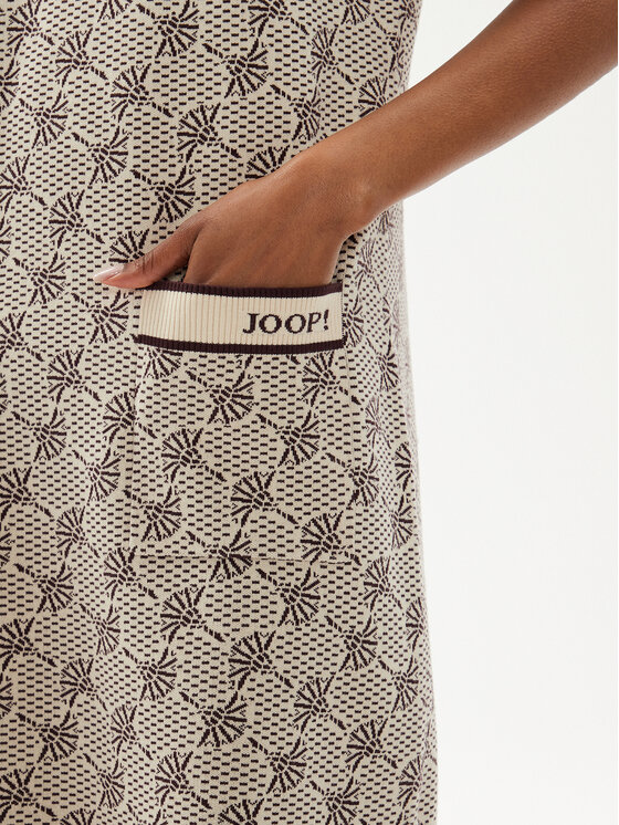 JOOP! JOOP! Плетена рокля 58 JW243KN316 30042805 Бежов Regular Fit