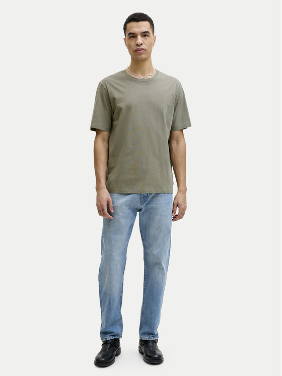 Jack & Jones Jack & Jones T-Shirt Organic Basic 12156101 Πράσινο Regular Fit