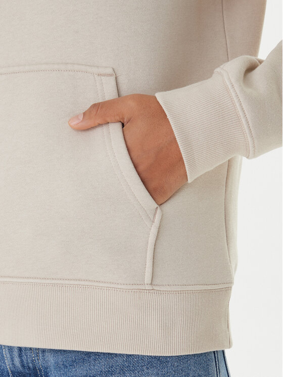 Tommy Jeans Tommy Jeans Džemperis ar kapuci Flag DW0DW19958 Bēšs Regular Fit