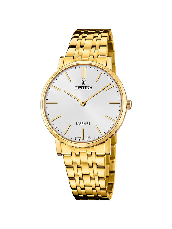 Festina Festina Zegarek F20046-2 Złoty