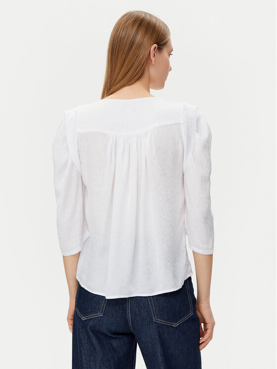 Morgan Morgan Bluse 251-CALA Weiß Regular Fit