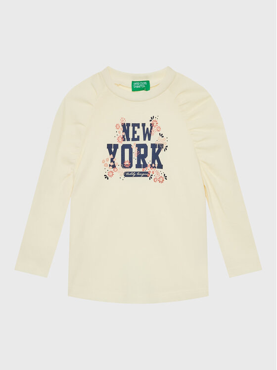 United Colors Of Benetton United Colors Of Benetton Särkpluus 3VR5G105K Beež Regular Fit