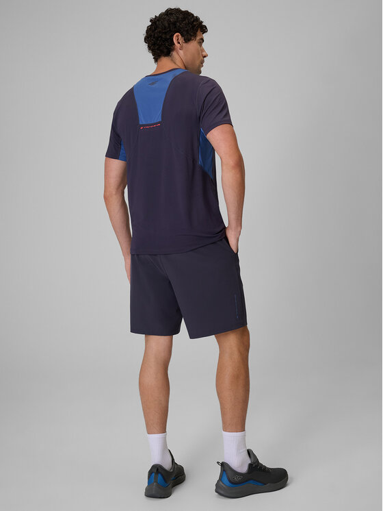 4F 4F Szorty sportowe CORE SYSTEM Granatowy Regular Fit