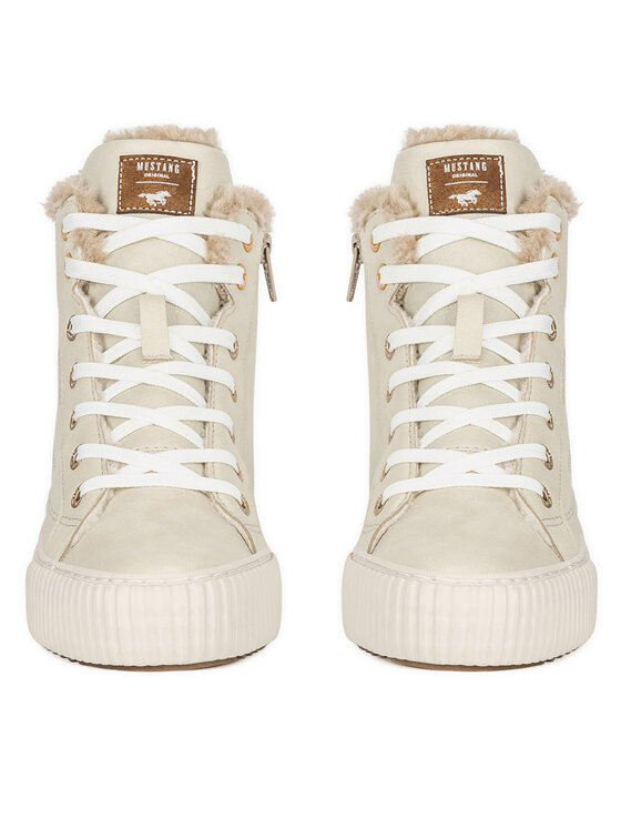 Mustang Mustang Gležnjarji 1442-601 Écru