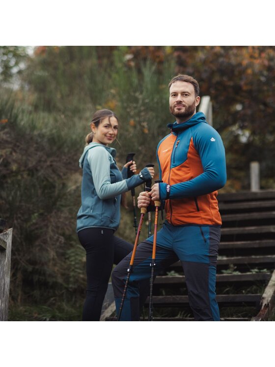 Alpinus Alpinus Bluza Naryn Niebieski Slim Fit