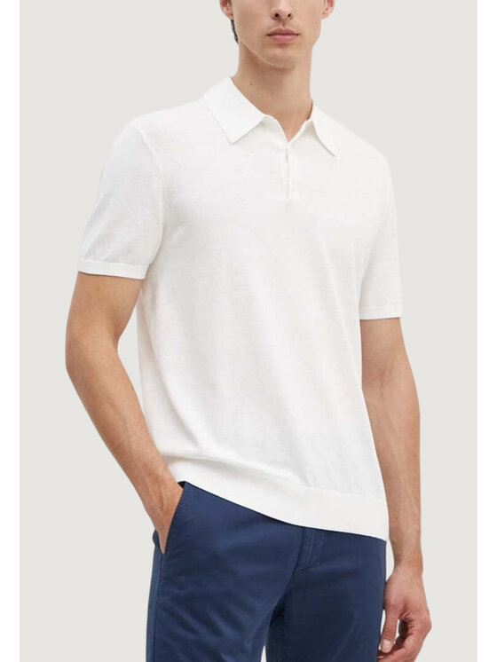 Armani Exchange Armani Exchange Polo KNIT Bianco Casual Fit