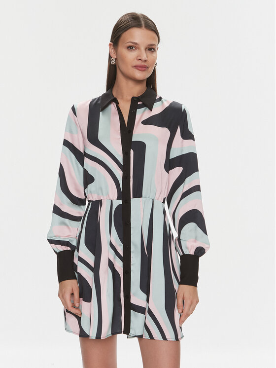 Silvian Heach Rochie tip cămașă Mini GPP24333VE Colorat Regular Fit