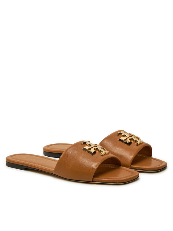 Tory Burch Tory Burch Klapki Eleanor Slide 157966 Brązowy