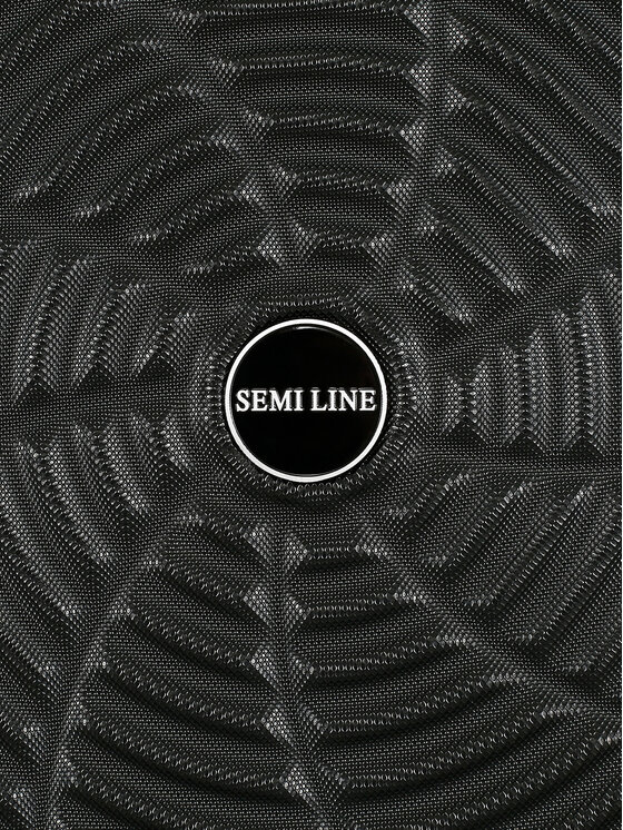 Semi Line Semi Line Velký kufr T5925-3 Černá