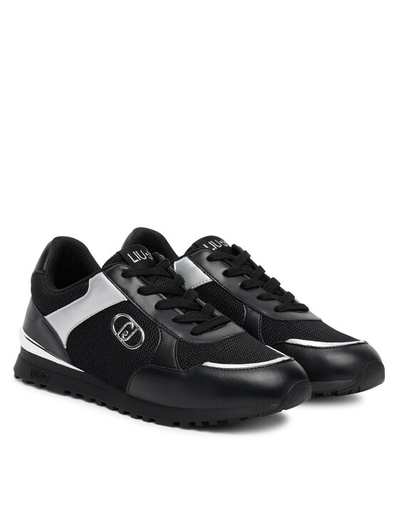 Liu Jo Liu Jo Sneakersy Low 01 BF5013 PX685 Czarny