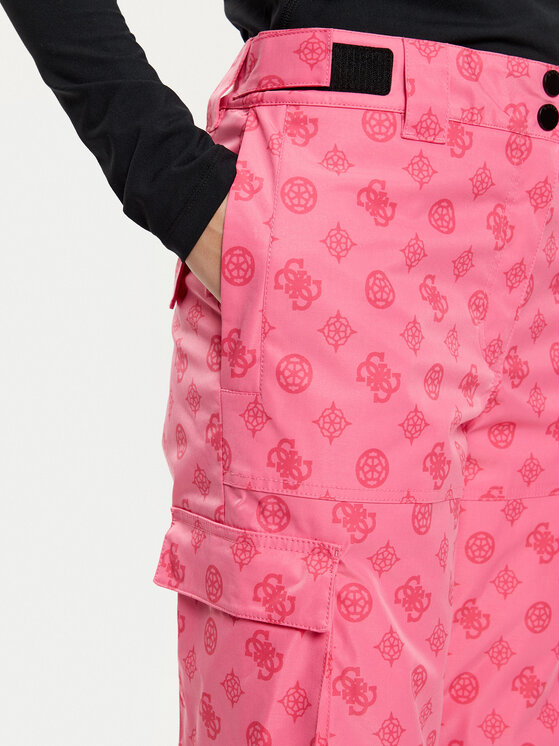 Guess Guess Sínadrág W4PB60 WH0K0 Rózsaszín Regular Fit