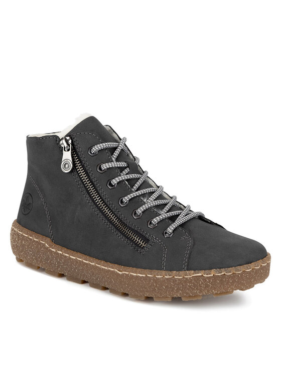 Rieker Rieker Μποτάκια N1020-45 Γκρι