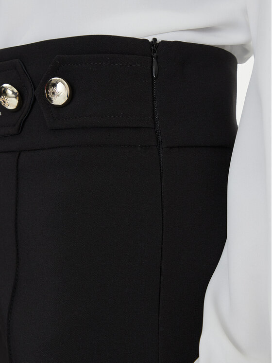 Rinascimento Rinascimento Pantaloni di tessuto CFC0122883003 Nero Regular Fit