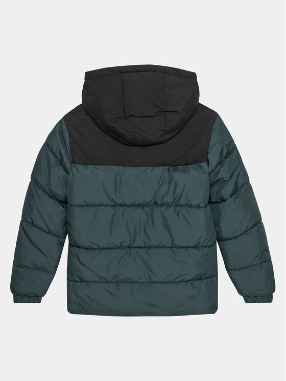 Jack & Jones Junior Jack & Jones Junior Kurtka zimowa Moon 12258878 Zielony Regular Fit