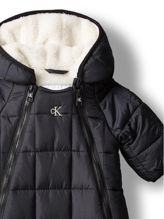 Calvin Klein Calvin Klein Overall de iarnă Padded LVCKFJN04N Negru Regular Fit