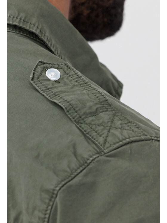 Alpha Industries Alpha Industries Koszula AI.136427-136-L Szary Basic Fit