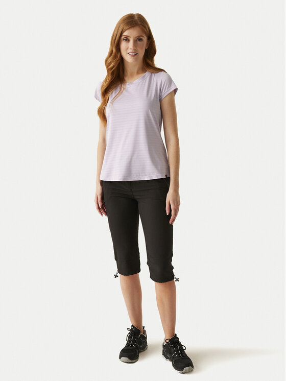 Regatta Regatta Tricou Limonite VII RWT306 Violet Regular Fit