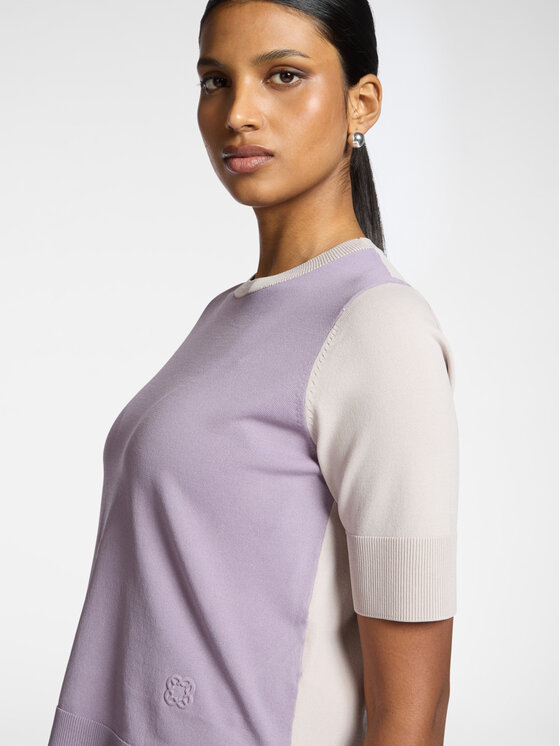 Elena Mirò Elena Mirò Sweter M553Z000694N0A2 Fioletowy Regular Fit