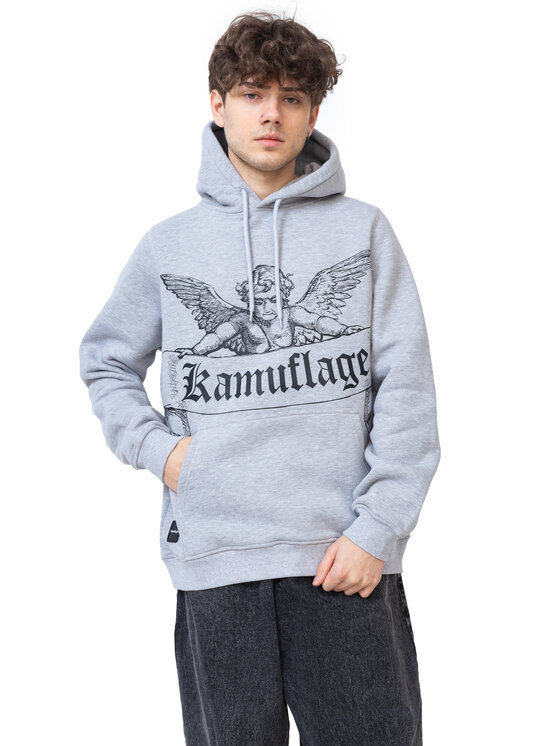 Kamuflage Kamuflage Bluza Hellfire Szary Oversize
