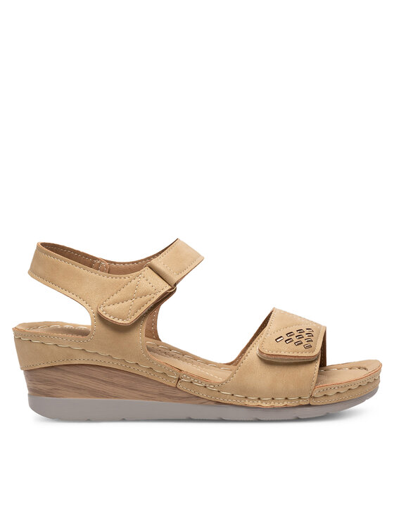 Clara Barson Sandali WYL0510-23 Beige, taglia : 41
