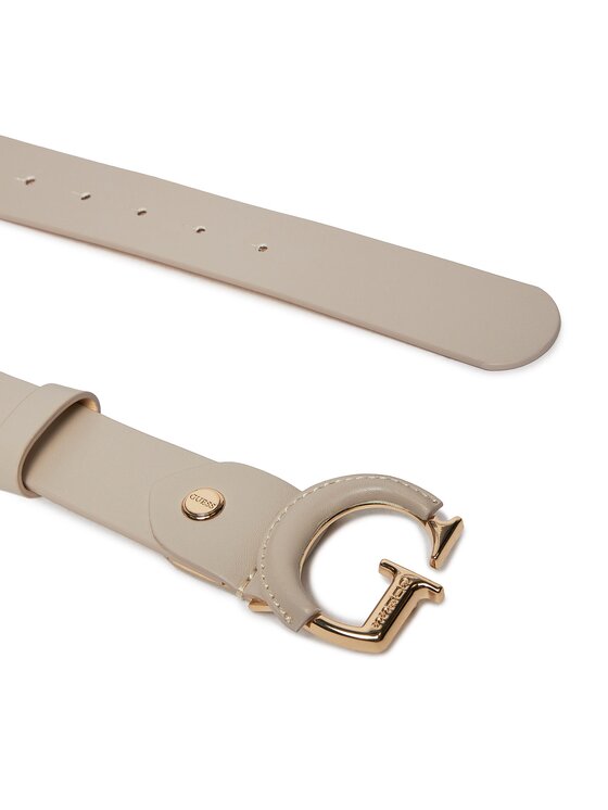 Guess Guess Pasek Masie (VA) Belts BW9066 P4135 Kremowy