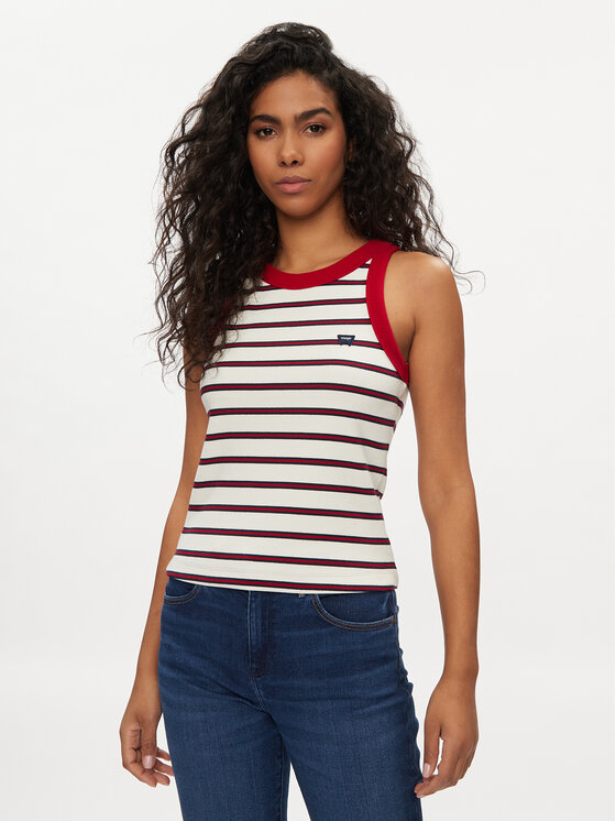 Wrangler Wrangler Top Ringer 112350284 Colorat Slim Fit