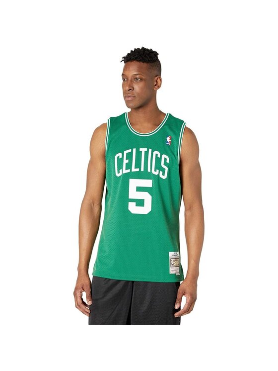 Mitchell & Ness Mitchell & Ness Smanicato Boston Celtics NBA Swingman Road Jersey Celtics 07 Kevin Garnett Verde Regular Fit