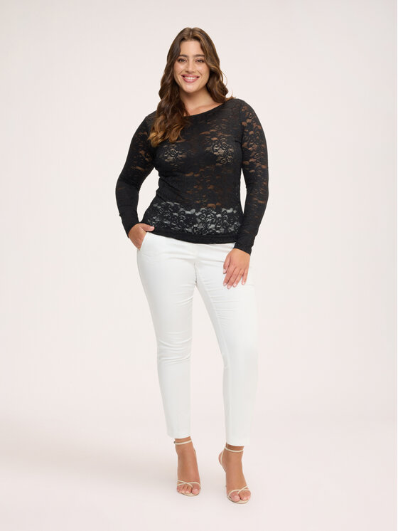 Fiorella Rubino Fiorella Rubino T-shirt G01EL009519N033 Nero Regular Fit