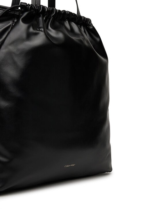 Calvin Klein Calvin Klein Kabelka Drawstring Tote LV04K3159G Čierna