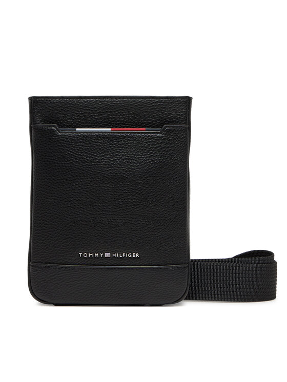 Tommy Hilfiger Tommy Hilfiger Taška cez rameno Th Central Mini Crossover AM0AM13487 Čierna