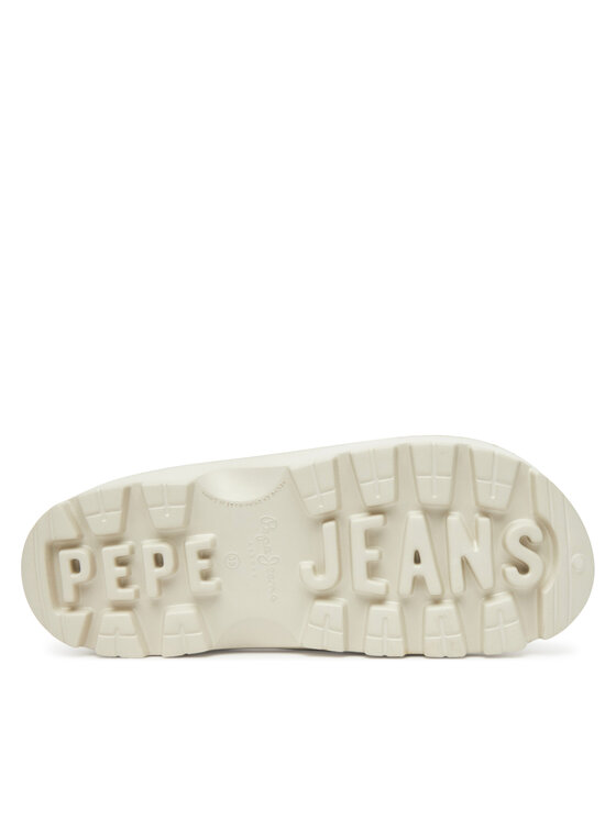Pepe Jeans Pepe Jeans Şlapi Sun Beach PLS70161 Alb