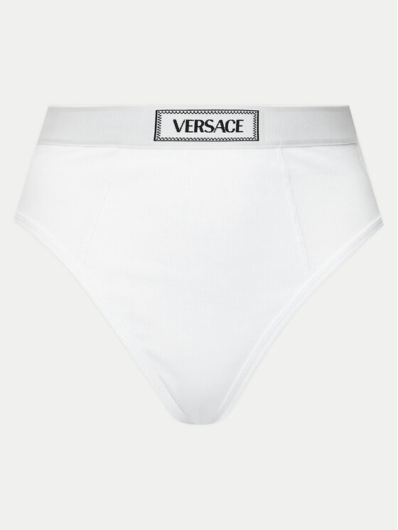 Versace Versace Mutande classiche a vita alta 1013505 Bianco