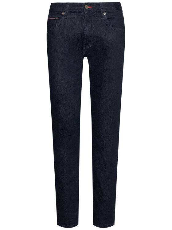 Tommy Hilfiger Tommy Hilfiger Džínsy Bleecker MW0MW15600 Tmavomodrá Slim Fit