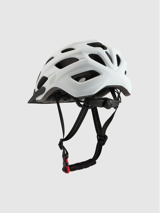 4F 4F Kask rowerowy 4FWSS26AHELU135-10S Biały