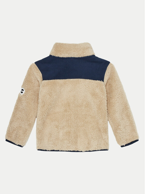 ZigZag ZigZag Bluza Dotson Teddy Fleece Z243020 Beżowy Regular Fit