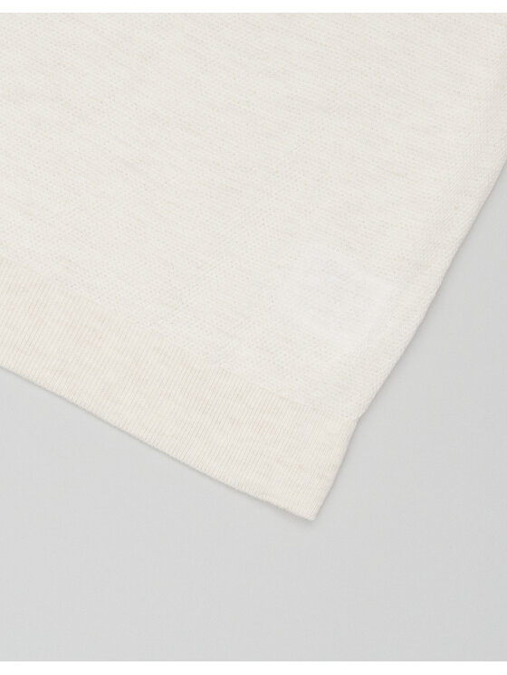 Borgio Borgio Polo PROVAGLIO B Biały Classic Fit