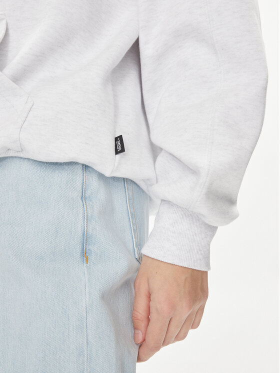Vans Vans Суитшърт Elevated Double Knit Blousant Hoodie VN000GGE Бял Regular Fit
