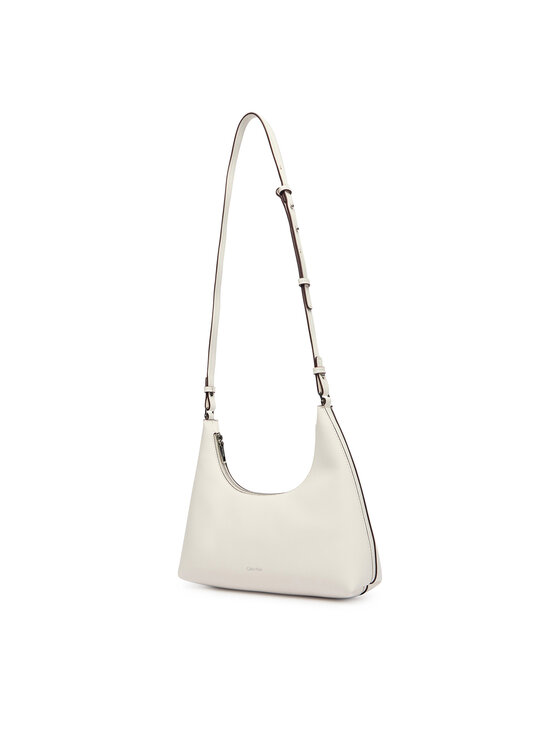 Calvin Klein Calvin Klein Geantă Foil Logo Conv Shou?Lder Bag LV04F3272G Alb