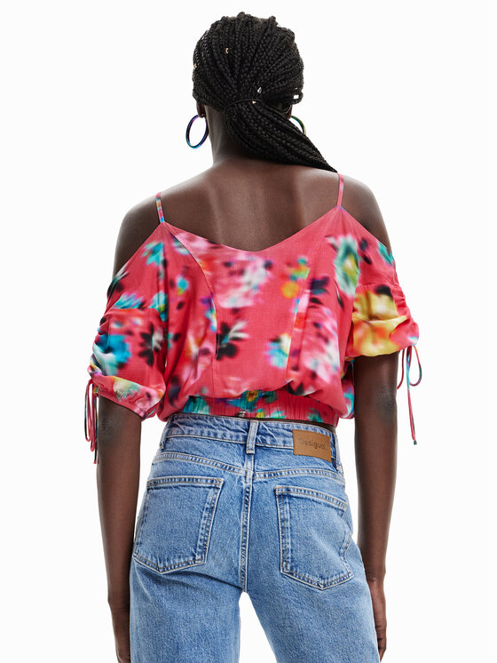 Desigual Desigual Blūze 23SWBW20 Rozā Regular Fit