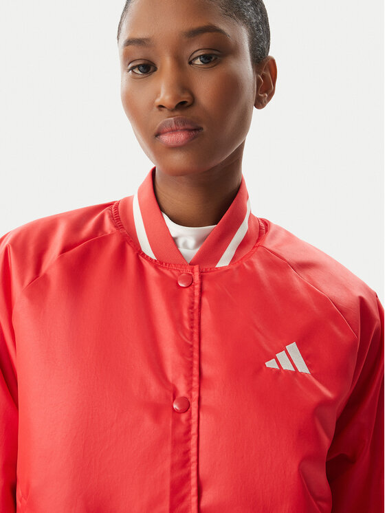 adidas adidas Яке бомбър Stadium JZ6921 Червен Loose Fit