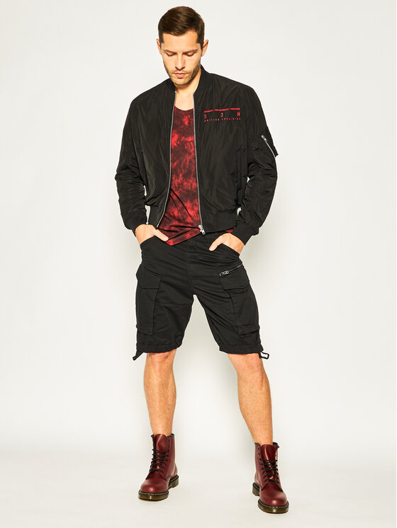 MCQ Alexander McQueen MCQ Alexander McQueen Μπόμπερ μπουφάν 547859 ROQ17 1000 Μαύρο Regular Fit