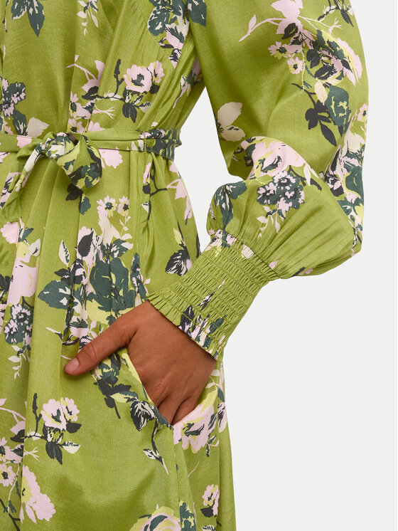 Kaffe Kaffe Poletna obleka Pollie 10508274 Zelena Regular Fit