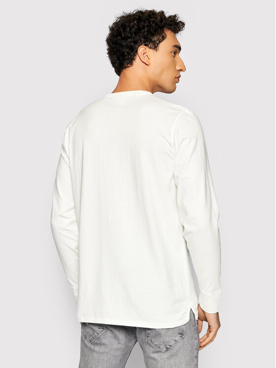 Selected Homme Selected Homme S dlouhým rukávem Baker 16080133 Bílá Regular Fit