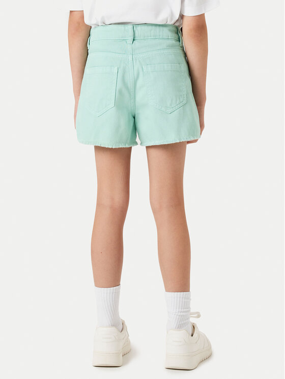 NAME IT NAME IT Džinsiniai šortai Rose 13239003 Mėlyna Mom Fit
