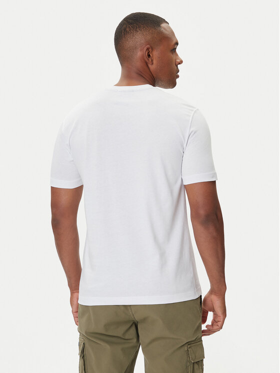 Aeronautica Militare Aeronautica Militare T-shirt 252TS1942UJ00538 Bijela Regular Fit